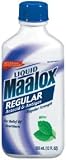 Maalox Liquid Cooling Mint Original relives Heartburn   12 Oz
