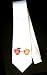 Party Decoration Necktie with worm, tightrope, home, apple, crawling