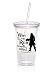 Captain Jack 16oz Clear Acrylic To-go Tumbler Cup with Straw, BPA-Free with FREE Bonus E-Book