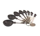 8 Pc Nylon & Stainless Steel Deluxe Measuring Spoon Set
