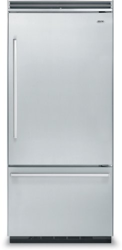 Viking White Bottom Freezer Built In Refrigerator DDBB536RWH