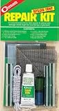 Deluxe Tent Patch Pole Seal Tape Camp Repair Kit Set by Pine Creek Outdoors - Coghlan