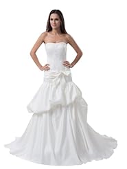 Strapless Mermaid Sweetheart Spring Fall Applique  Satin  Dress with a Chapel Train  With a Bow(s)