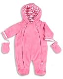 The Essential One - Fur Baby Snowsuit Pram suit EO5 Pink