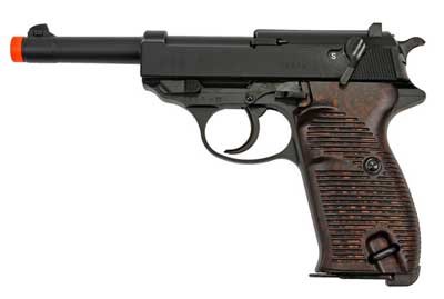 Walther P38 Green Gas Airsoft Pistol airsoft gun