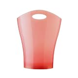 Umbra garbino degradable plastic bin, 2 1 2 gallon (9L)- Translucent Pink