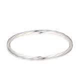 Sterling Silver Twisted Bangle Bracelet