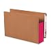 Smead 74686 Redrope End Tab File Pockets, Red Tyvek Gussets, 3-1/2" Expansion, 10/box