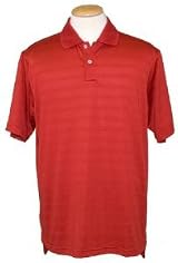 Anaconda Sports&reg; 700 Men's Moisture Management Polo with Textured Stripe (Call 1-800-327-0074 to order)