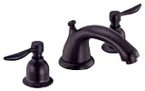 Fusion by Danze RIV-8SP-DKB River Rock Widespread Lavatory Faucet, Dark Bronze