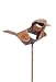 Red Carpet Studios Ltd. Yard Stake Rust Chickadee
