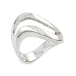 Ferroni Cut Out Wave Ring