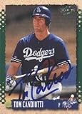 Tom Candiotti, Los Angeles Dodgers, 1995 Score Autographed Card