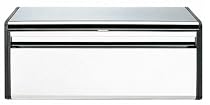Brabantia Fall Front Bread Bin Brilliant Steel