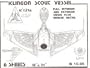 Klingon Scout Vessel Blueprints/Deck Plans (Star Trek)