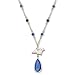 Carolina Panthers Crystal Logo Necklace