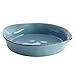 Rachael Ray Cucina Stoneware 1.5-Quart Round Baker, Agave Blue