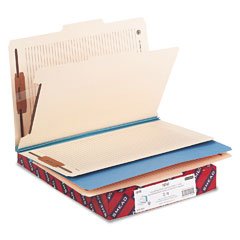 Smead 18740 Smead Cutless Watershed Laminated Classification Folders, Legal, 4-Section
