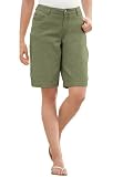31wO3l%2BfgPL. SL160  Plus Size Shorts, In Stretch Denim With 5 Pockets And Cuffs
