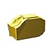 Sandvik Coromant QD-NH-0400-0004-CM 1135 Coro Cut QD Insert for Parting, Carbide, Neutral Cut, 1135 Grade, Ti(C,N)+Al2O3+TiN (Pack of 10)