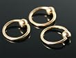 Gold Plated Captive - Sold as a Pair
