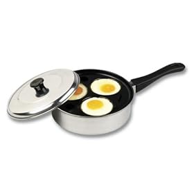 3 Cup Egg Poacher with Non Stick Coating