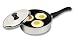 Kitchen & Housewares : 3 Cup Egg Poacher with Non Stick Coating