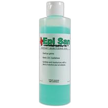 Magid SBS01039 DEB SBS EPI-SAN Instant Hand Sanitizer Gel, 8 oz Bottle (Case of 12)
