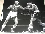 RUBIN HURRICANE CARTER AUTOGRAPHED BOXING 16X20 PHOTO DRILLS GOMEO BRENNAN (BOXING)