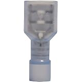 Gardner Bender 10-153F Disconnect Female - Fully-Insulated, Blue, 16-14 AWG, Blue, .250" Tab (100 pk)