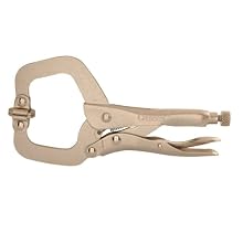 Crescent C6CCSV 6-Inch Locking C Clamp with Swivel Pads