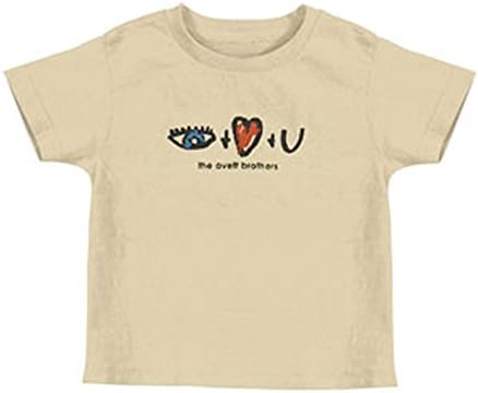 Avett Brothers Little Boys' I &amp; Love &amp; You Childrens T-shirt 2T Yellow