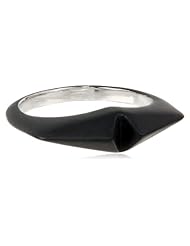 Sam Edelman Knife Edged Black Ring, Size 7