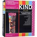 KIND Plus Pomegranate Blueberry Pistachio + Antioxidants Bars - 12 Pack