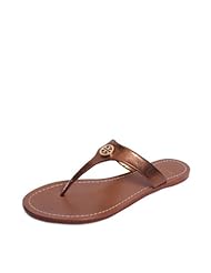 Tory Burch Cameron Thong 9 Metal New Bronze/Brz