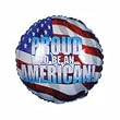 Proud To Be An American 18" Mylar Balloon