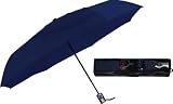 Navy Umbrella 46" Arc, 100% Pongee Cover