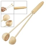 Wooden Massage Knocking Half-round Hammer Body Massager