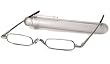 Able Vision Tube Readers Reading Glasses - Pop-Top Reader Silver