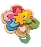 Wooden Toys - wooden flower puzzle