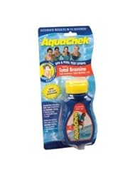 From Amazon.com. Click for details:
 2-Pack AquaChek Bromine 4-in-1 Test Strips for Pool & Hot Tub Spa Water - 2 x 50 ct. bottles (100 tests total) 2-Pack AquaChek Bromine 4-in-1 Test Strips for Pool & Hot Tub Spa Water - 2 x 50 ct. bottles (100 tests total)