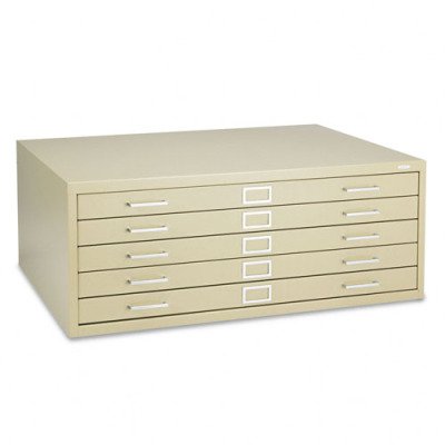 Safco® Five-Drawer Steel Flat File