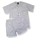 Botany Short Sleeve, Knee Length Broadcloth Print Pajama 7c5-519