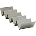 Winco TCHS-45 4-5 Compartments Stainless Steel Taco Holder Set of 12