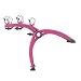 Saris Bones 3-Bike Trunk Rack-Pink
