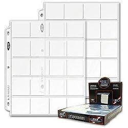 BCW Pro 20-Pocket Page (100 Ct. Box)
