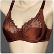 Mamia Gold Full Cup Lace Fabric Bra With Underwire ( No Pad ) From Sizes 34B To 44D