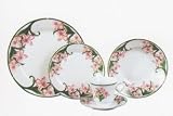 WATER LILLY 20pc Dinner Dish Set Dishes Dinnerware *NEW*!