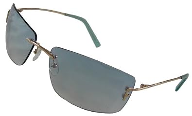 Fendi Sunglasses, FS260, Golden Sky Frame Fade Blue Lenses