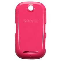 ORIGINAL SAMSUNG S3650W S3650 GENIO CORBY PINK BACK BATTERY COVER